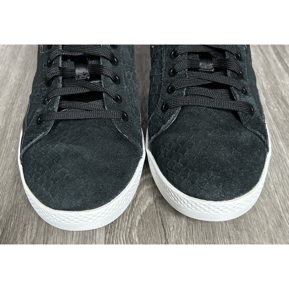 PUMA Suede Gum Match Women's Black Sneakers Size 9.5 Shoes - Picture 4 of 7